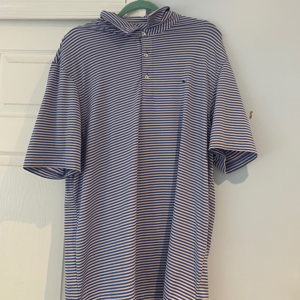 vineyard vines advanced performance collar shirt